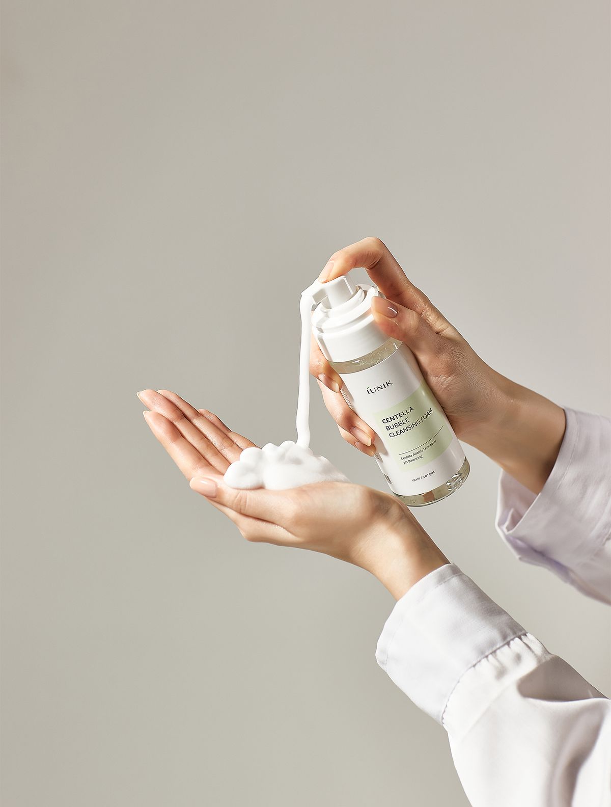 아이유닉(IUNIK) 센텔라 버블 클렌징폼 150ml