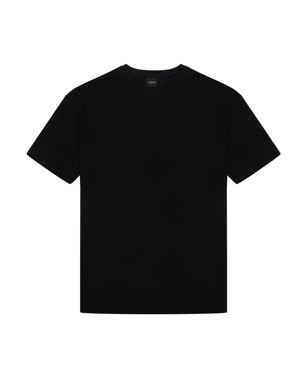 어프레쉬(AFRESH) 소프트 무지 머슬핏 하프 슬리브 2COLOR