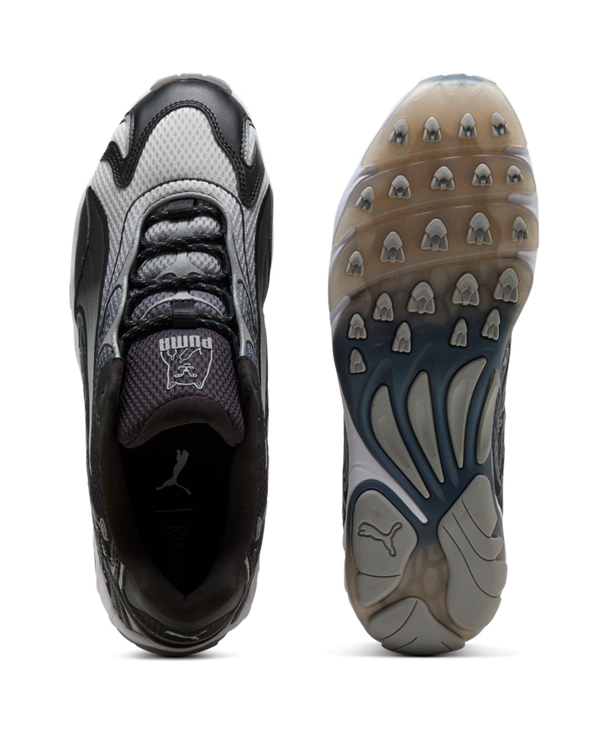 푸마(PUMA) 인헤일 립앤딥 - 블랙:실버 / 403648-01