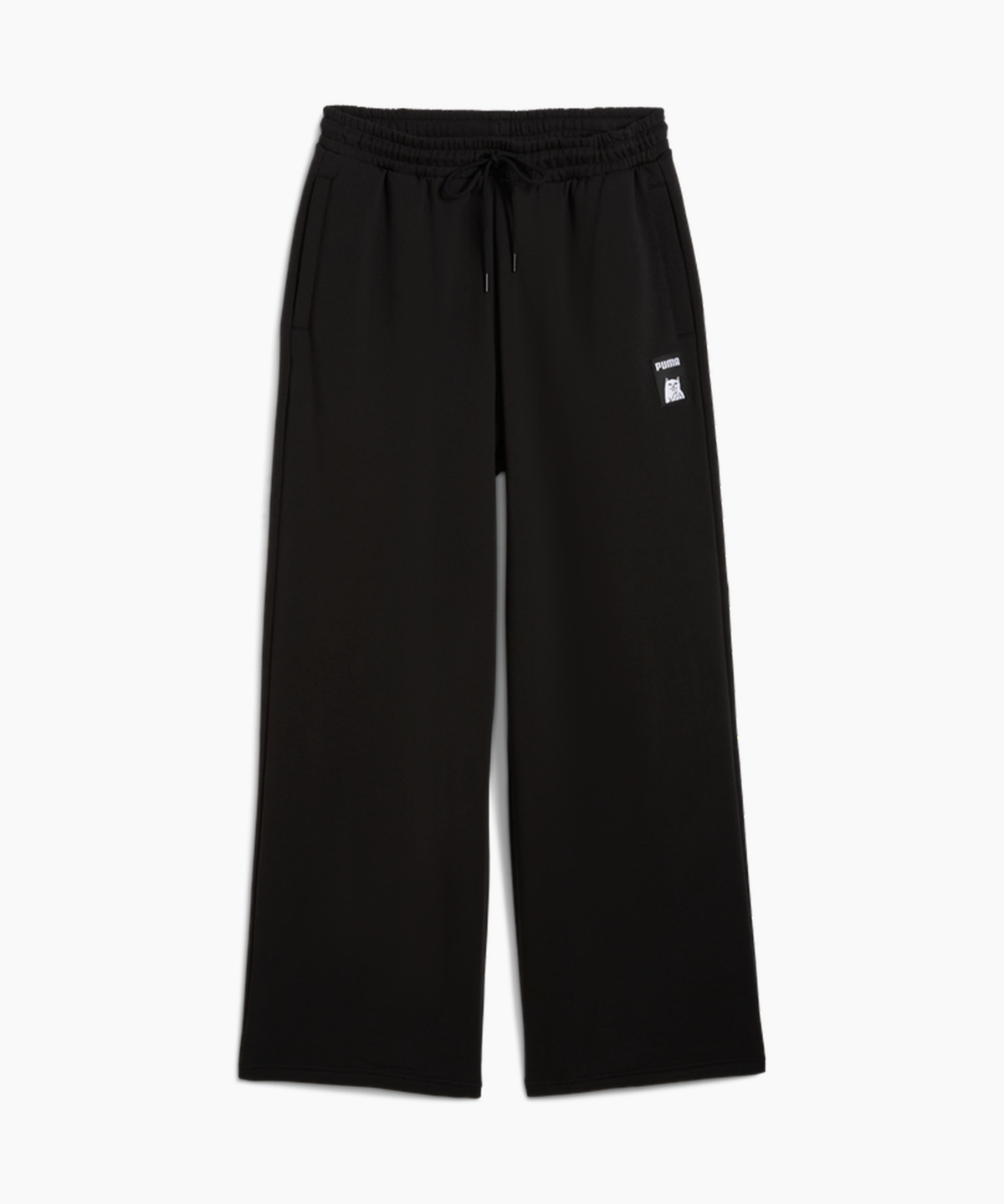 푸마(PUMA) 푸마 X 립앤딥 오버사이즈 와이드 스웻팬츠 TR op - 블랙 / 632416-01