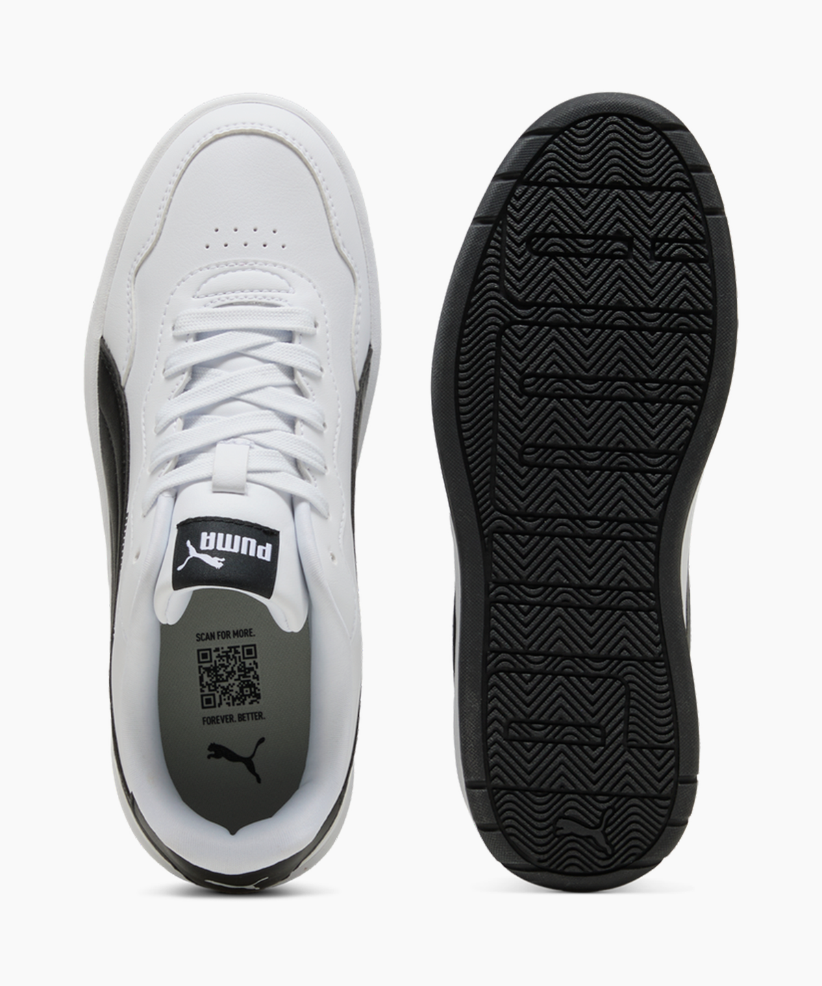 푸마(PUMA) 코트 랠리 스카이- 화이트:블랙 / 400368-03