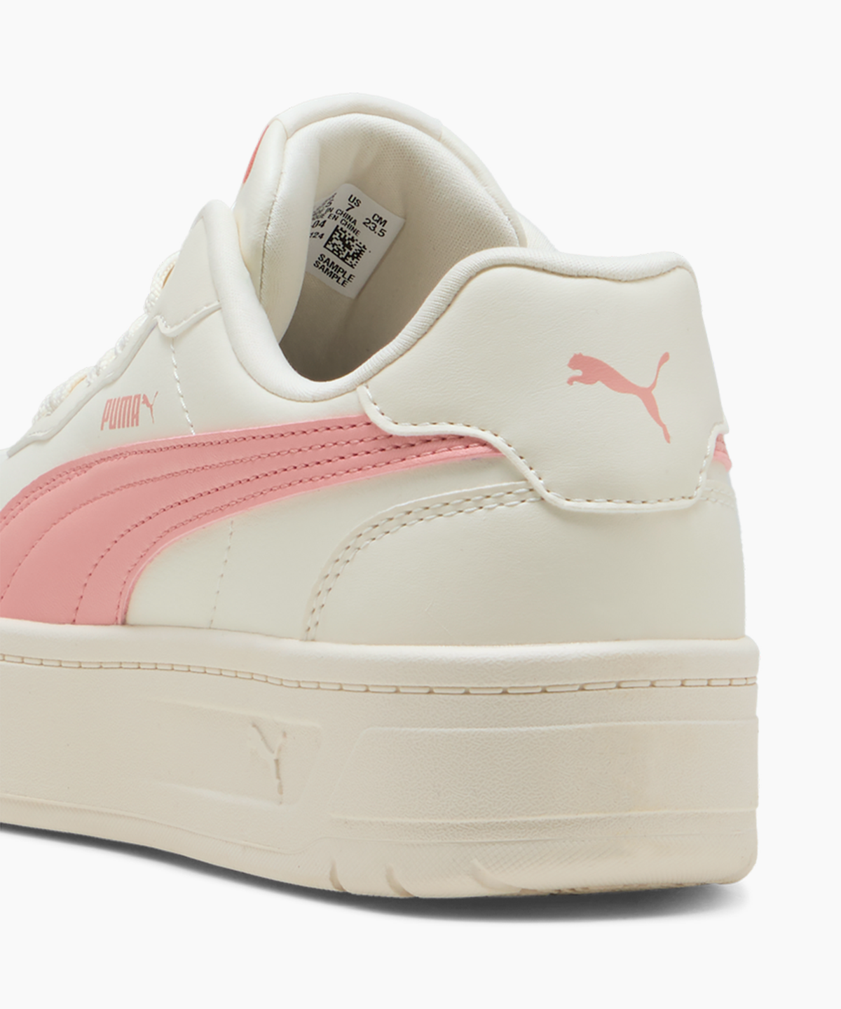 푸마(PUMA) 코트 랠리 스카이 - 아이보리:핑크 / 400368-04