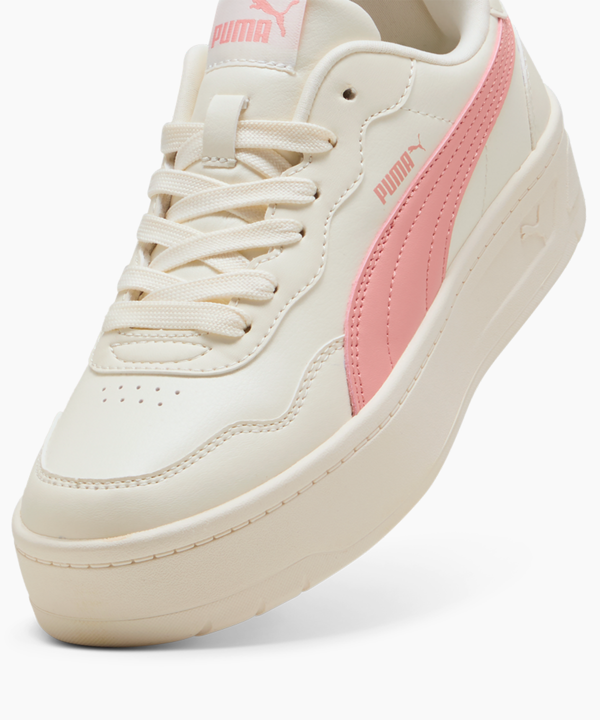 푸마(PUMA) 코트 랠리 스카이 - 아이보리:핑크 / 400368-04