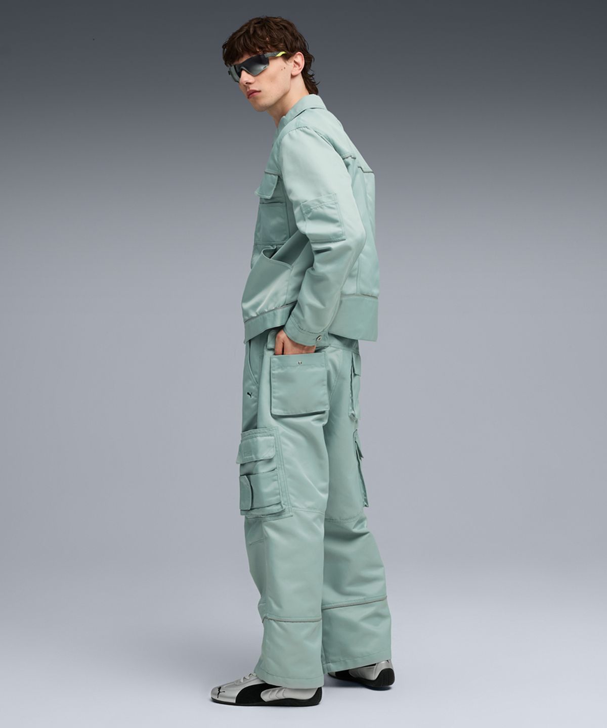 푸마(PUMA) 스피드캣 메탈릭 - 실버:블랙 / 403689-01