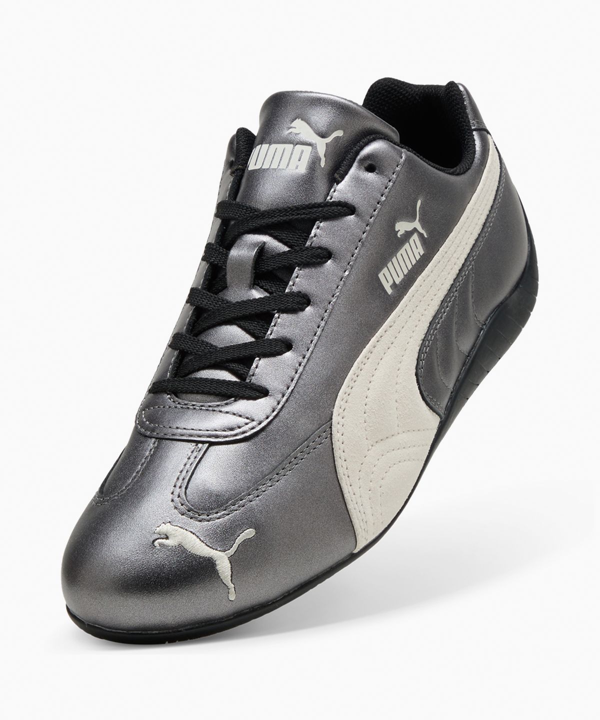 푸마(PUMA) 스피드캣 메탈릭 - 블랙:웜화이트 / 403689-02