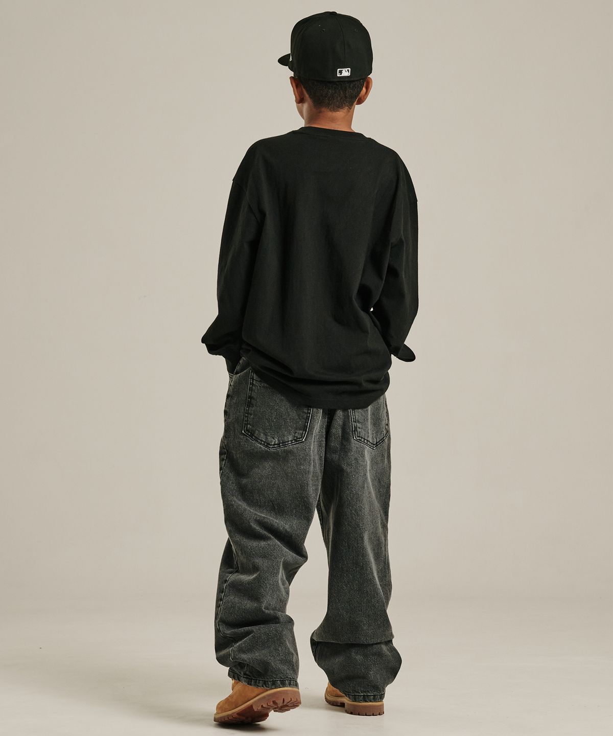 테이크이지 키즈(TAKEASY KIDS) 자이언트핏 88 롱슬리브 (블랙)