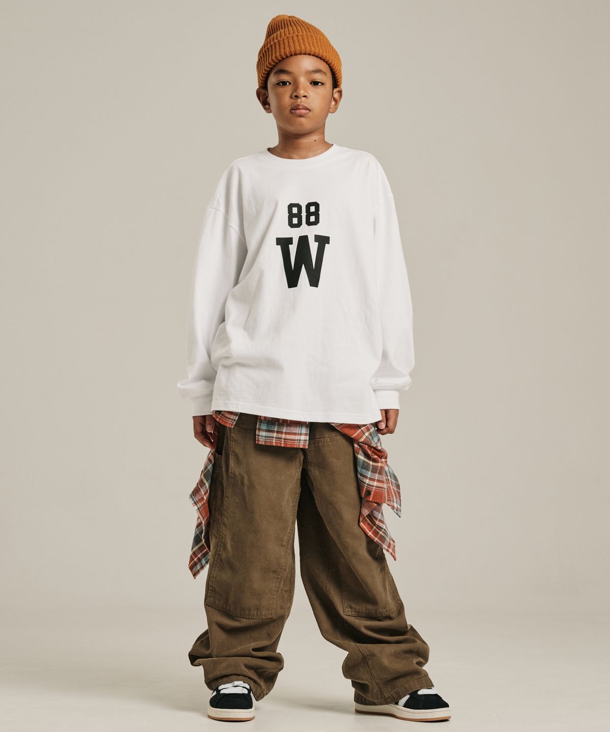 테이크이지 키즈(TAKEASY KIDS) 자이언트핏 88 롱슬리브 (화이트)
