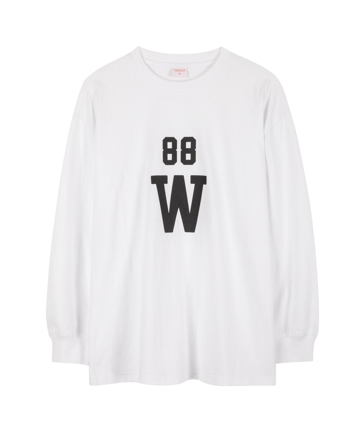 테이크이지 키즈(TAKEASY KIDS) 자이언트핏 88 롱슬리브 (화이트)