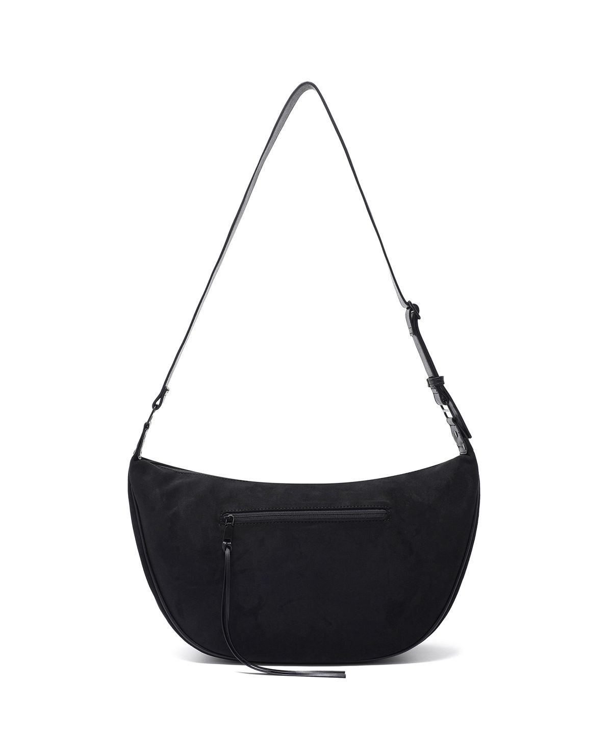 기철(KICHUL) ALL-DAY MIDDLE CROSS BAG (SUADE BLACK)