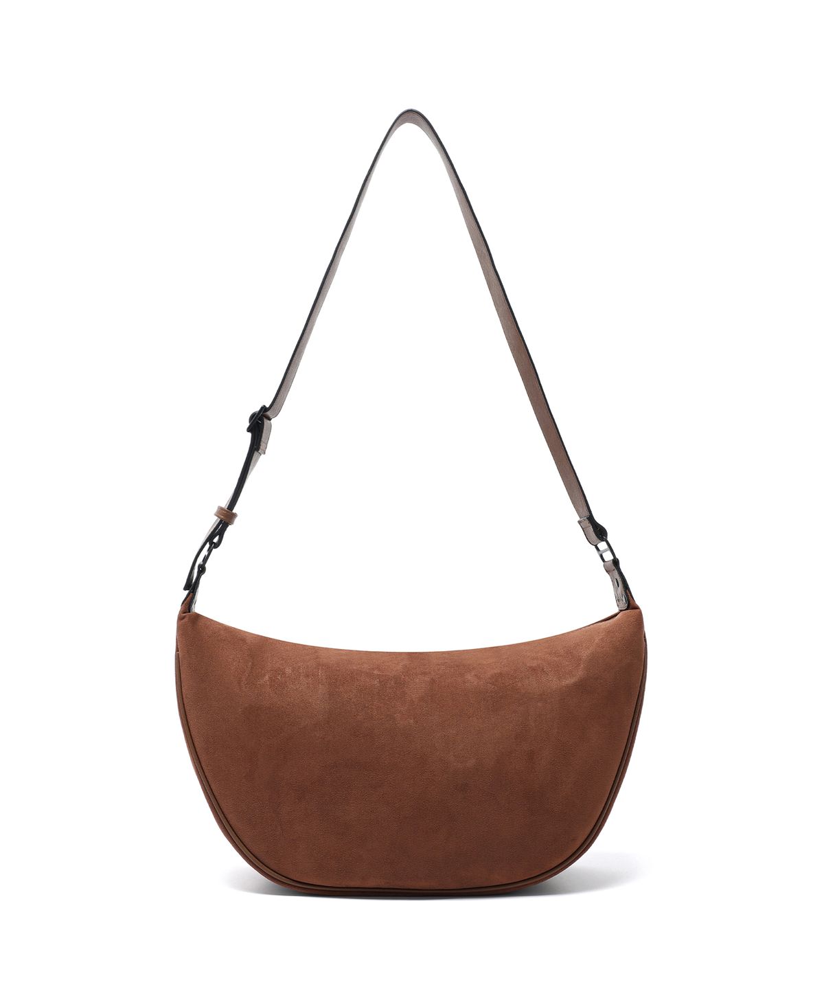 기철(KICHUL) ALL-DAY MIDDLE CROSS BAG (SUADE BROWN)