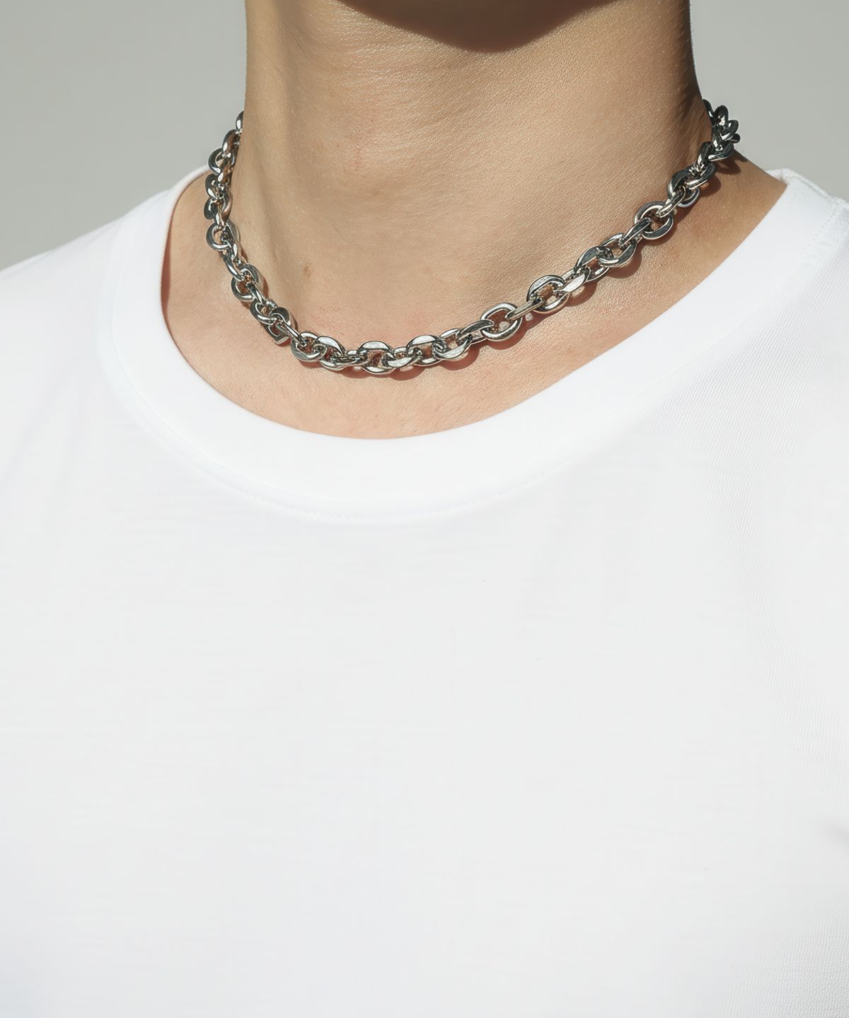 베이스클레프(BASSCLEF) 남자 써지컬 목걸이 CLEF HIP CHAIN NEC