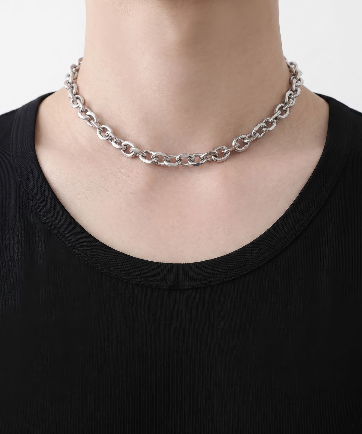 베이스클레프(BASSCLEF) 남자 써지컬 목걸이 CLEF HIP CHAIN NEC