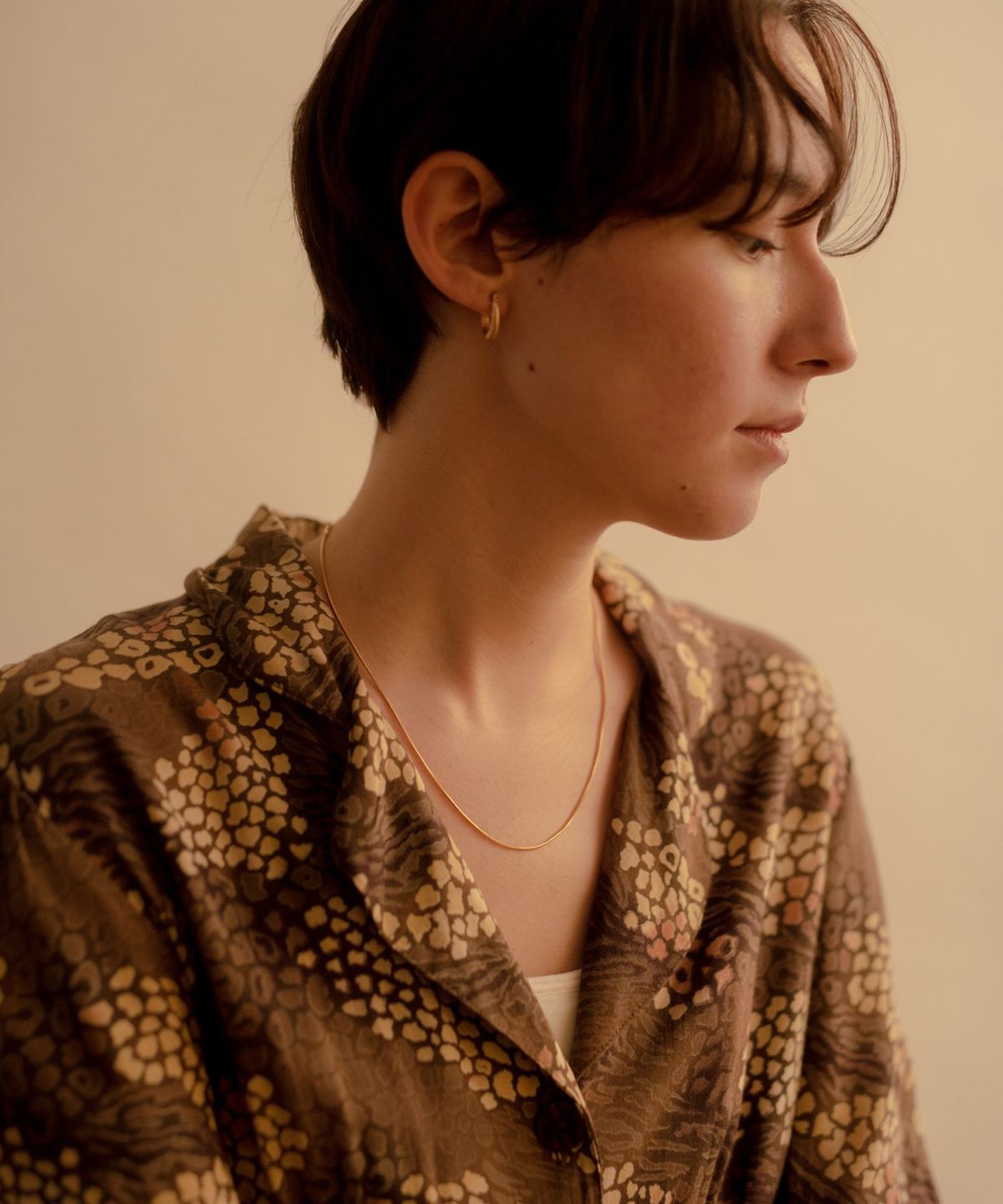 노비스도쿄(NOVICE TOKYO) 심플 내로우 목걸이 Simple Narrow Necklace / Gold