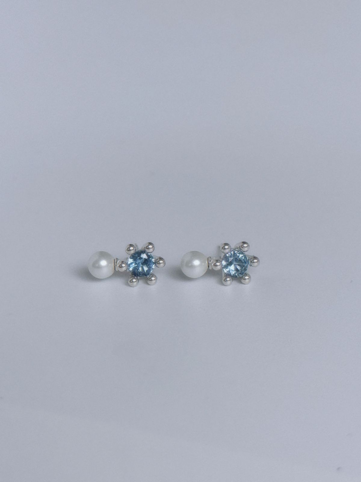 러브트릭스(LOVETRIX) silver925 (탄생석)  4mm color ver earring*컬러선택가능