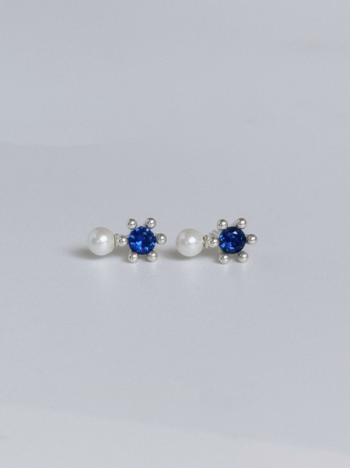 러브트릭스(LOVETRIX) silver925 (탄생석)  4mm color ver earring*컬러선택가능