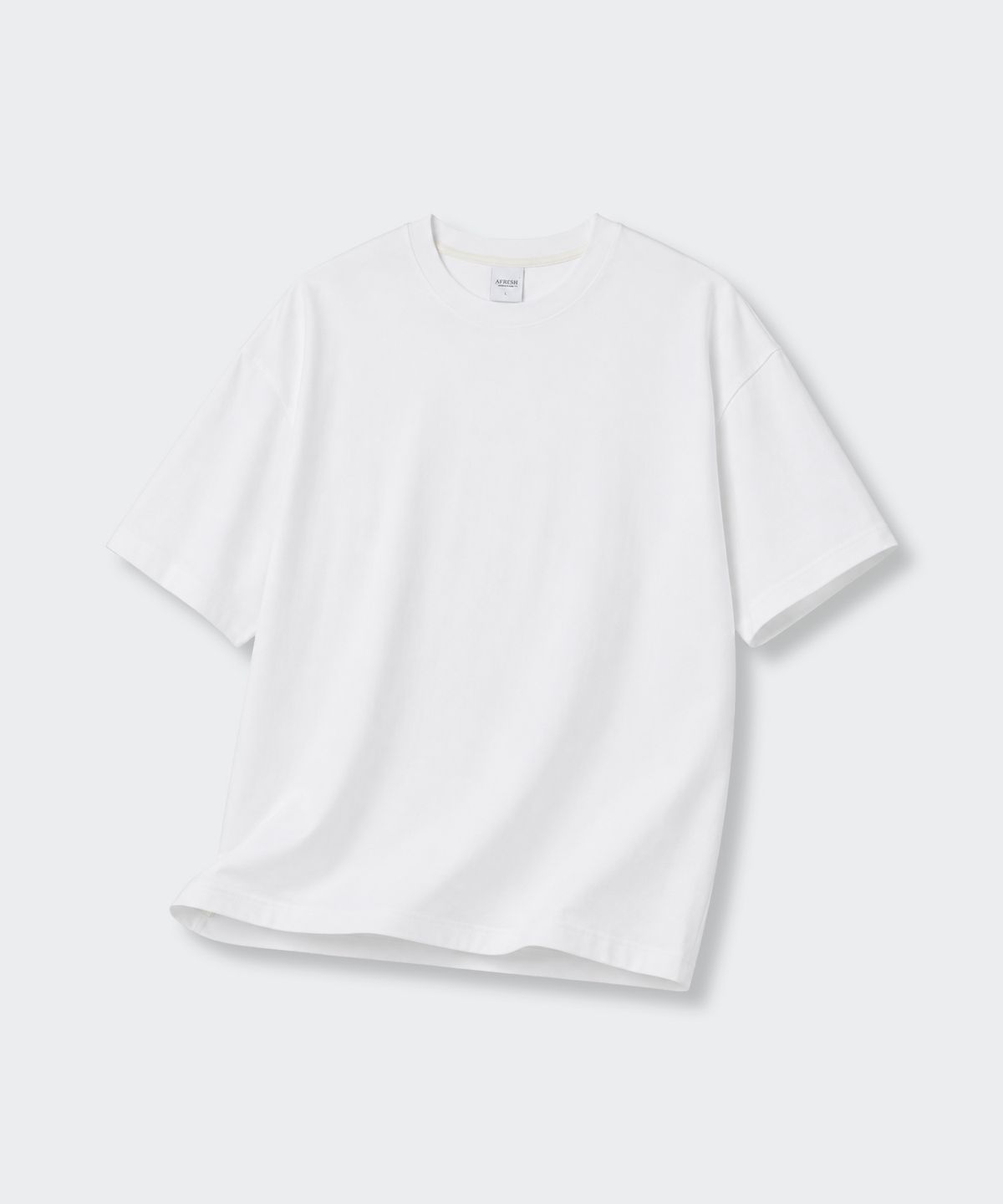 어프레쉬(AFRESH) [2PACK] 소프트 무지 루즈핏 하프 슬리브 2COLOR