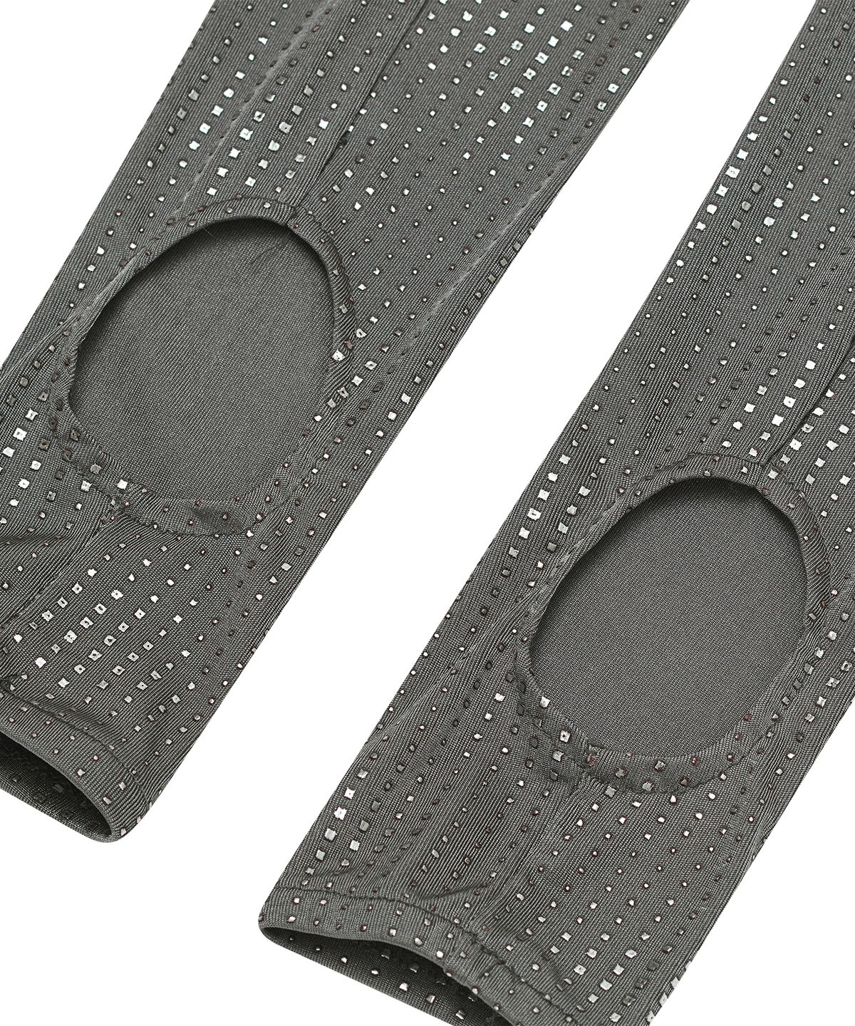 타입서비스(TYPESERVICE) Pailletted Socks [Charcoal]