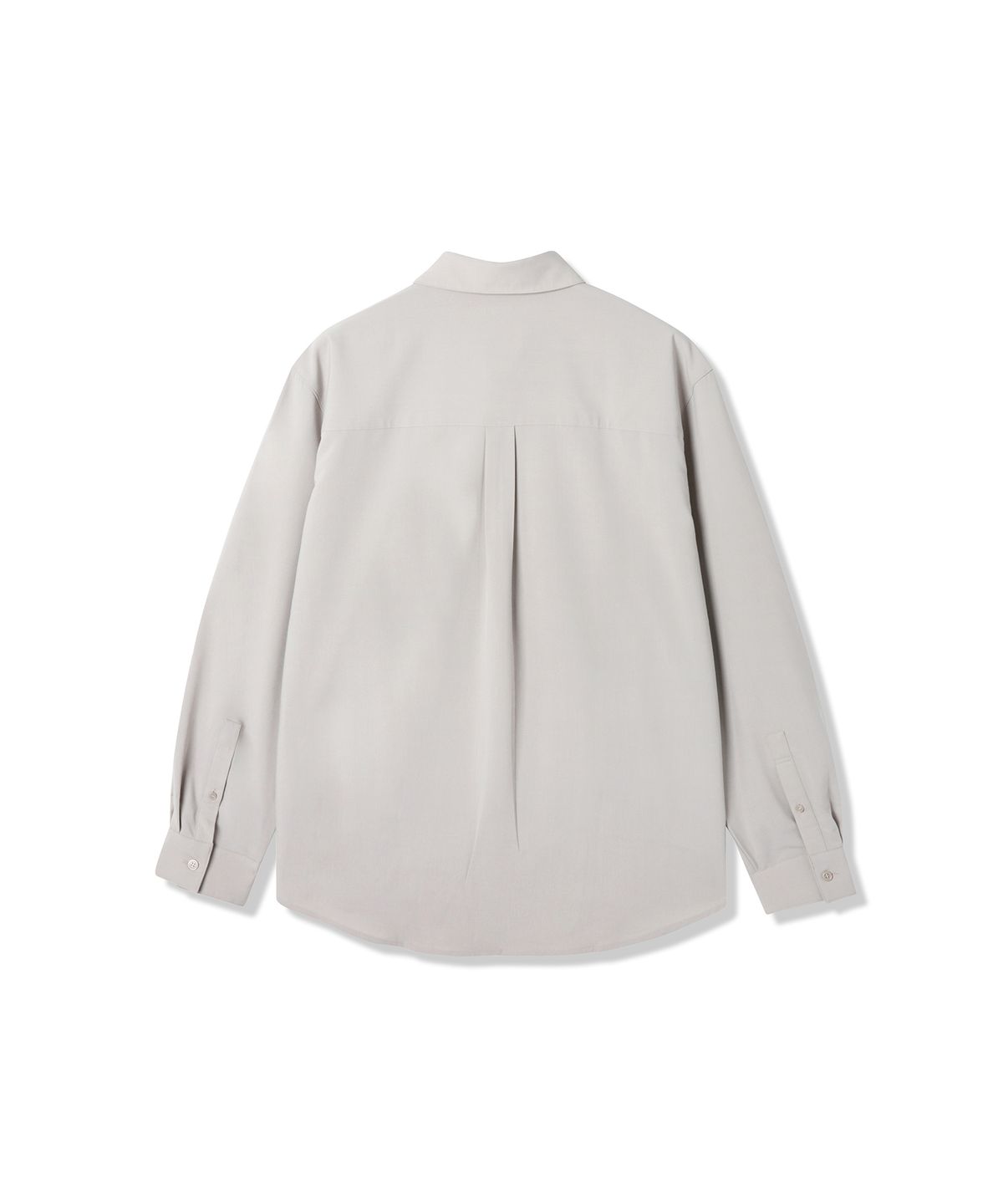 애드호크(ADHOC) 남성 우븐 베이직 긴팔 셔츠 (LT-BEIGE) (HB8LS30)