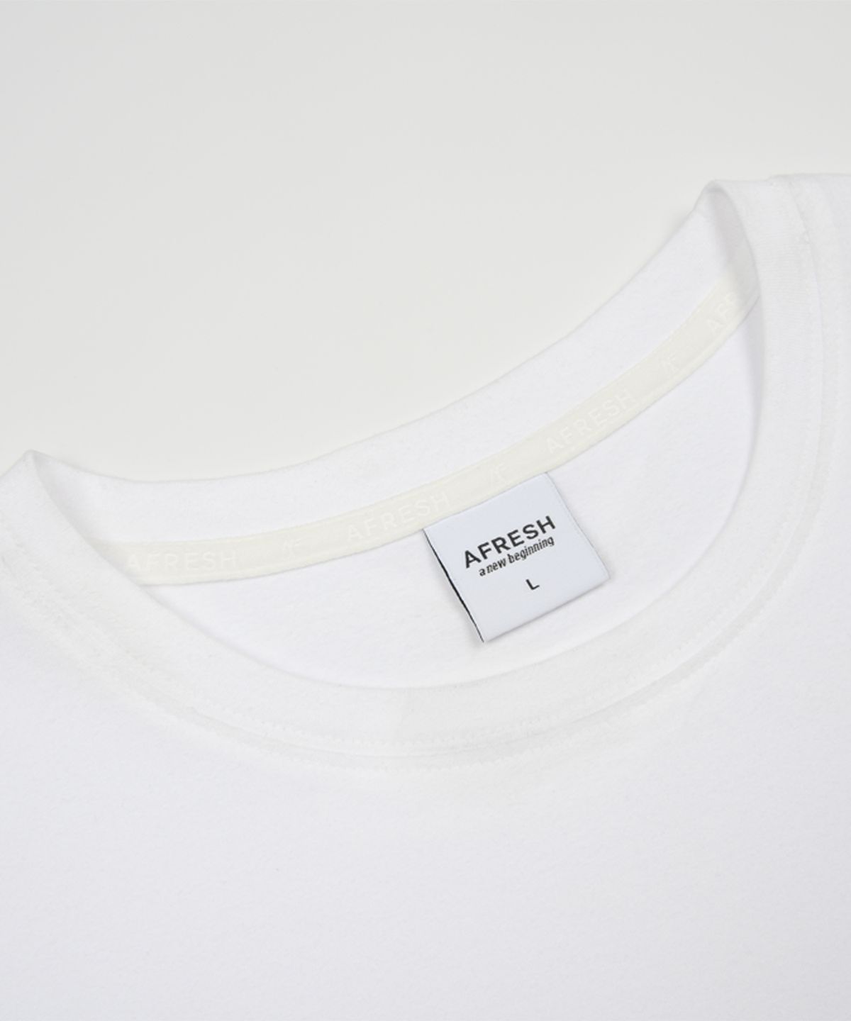 어프레쉬(AFRESH) [2PACK] 소프트 무지 머슬핏 하프 슬리브 2COLOR