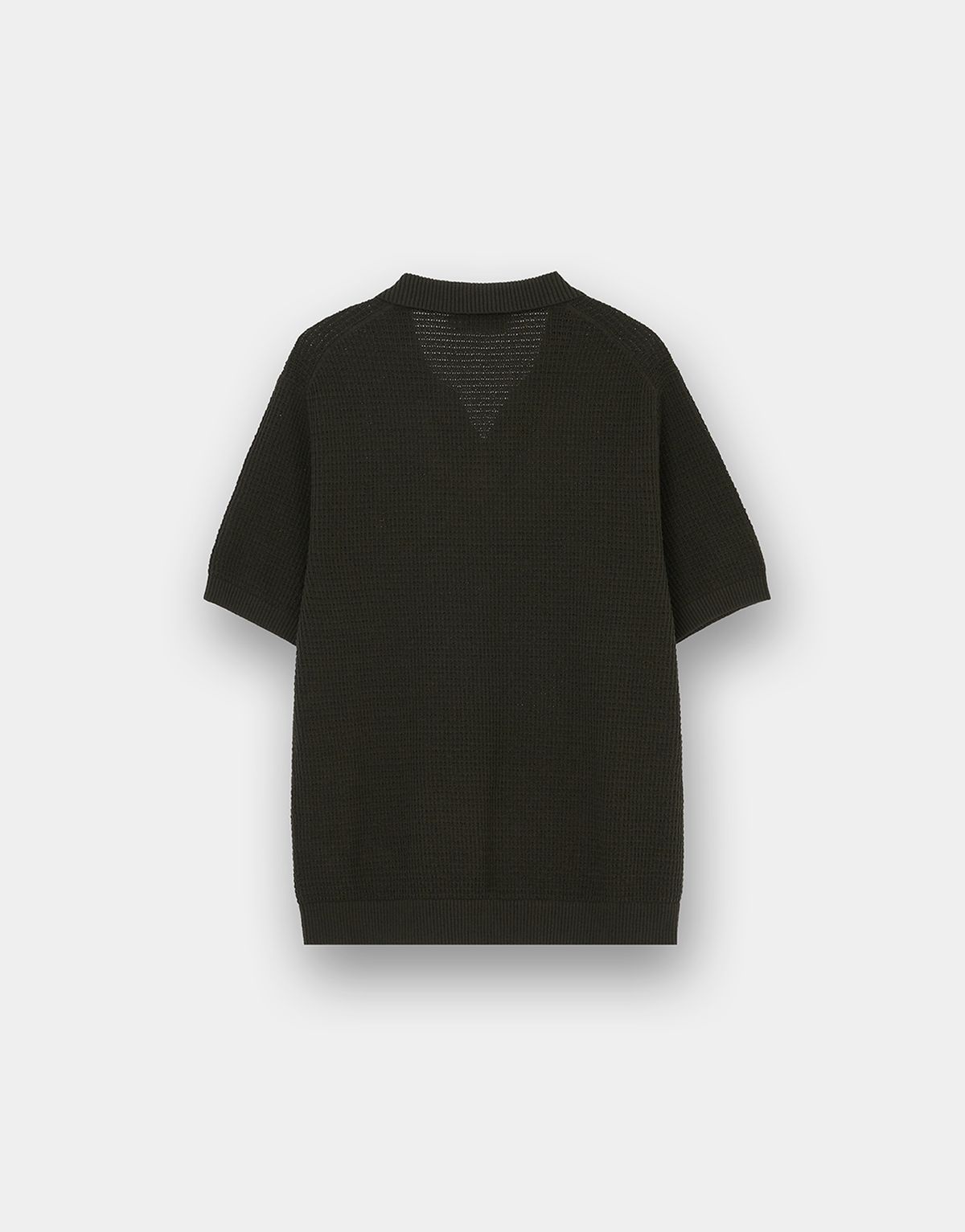 지오다노(GIORDANO) 텍스쳐 슬릿넥 반팔 니트(12GG) 055903 [2color]