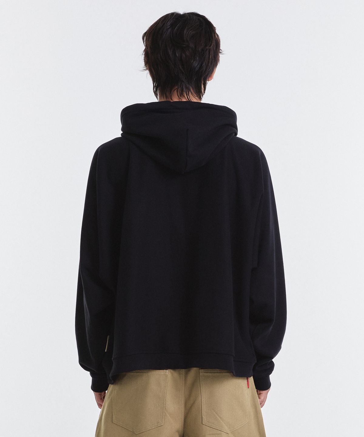 기철(KICHUL) Cordane Riot Hoodie (Black)