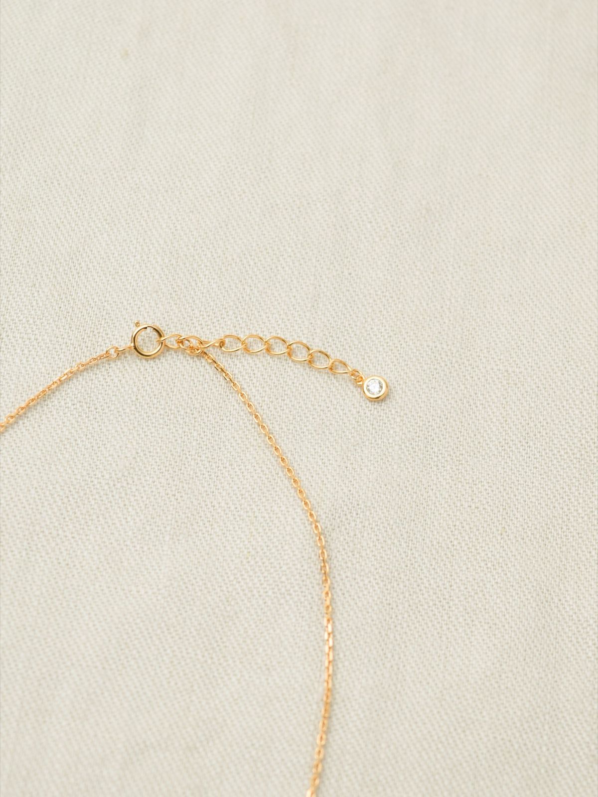 노비스도쿄(NOVICE TOKYO) 스톤 서클 목걸이  Stone Circle Necklace［Silver925］/ Gold