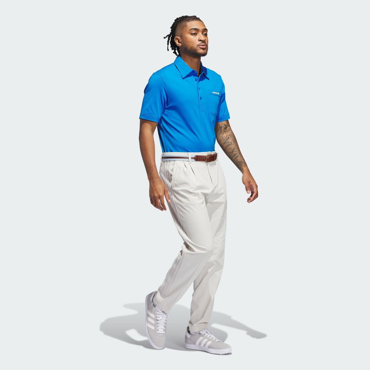 아디다스 골프(ADIDAS GOLF) 오리지널스 아카이브 포켓 폴로 셔츠 JW3955