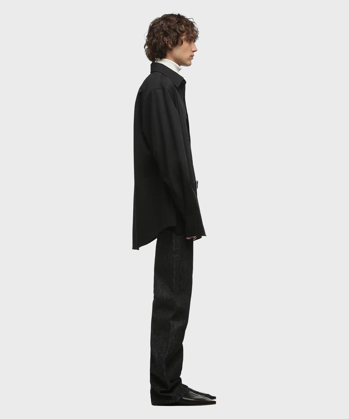 엔타이어 스튜디오(ENTIRE STUDIOS) (U) 클래식 셔츠 블랙 CLASSIC SHIRT BLACK