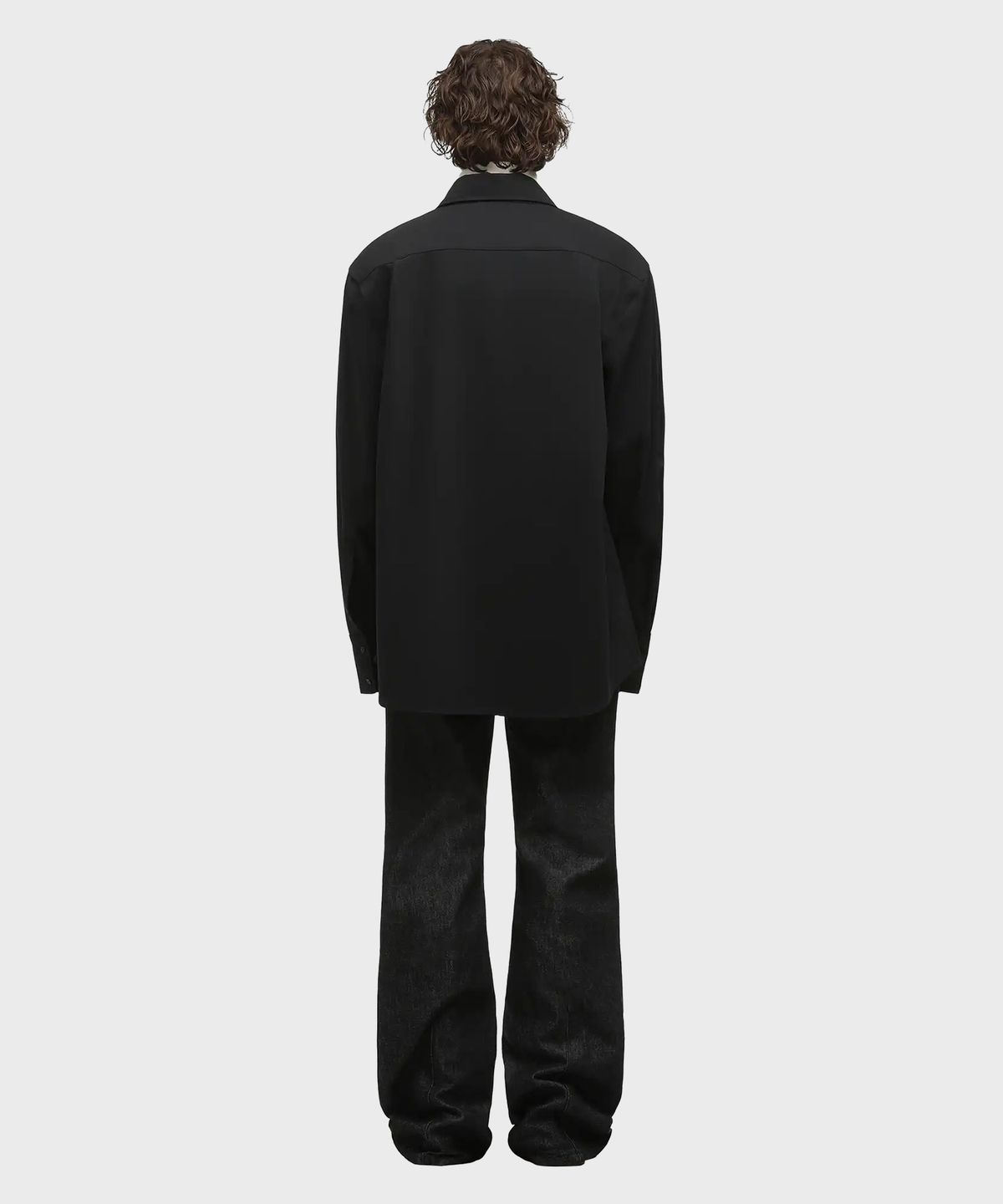 엔타이어 스튜디오(ENTIRE STUDIOS) (U) 클래식 셔츠 블랙 CLASSIC SHIRT BLACK