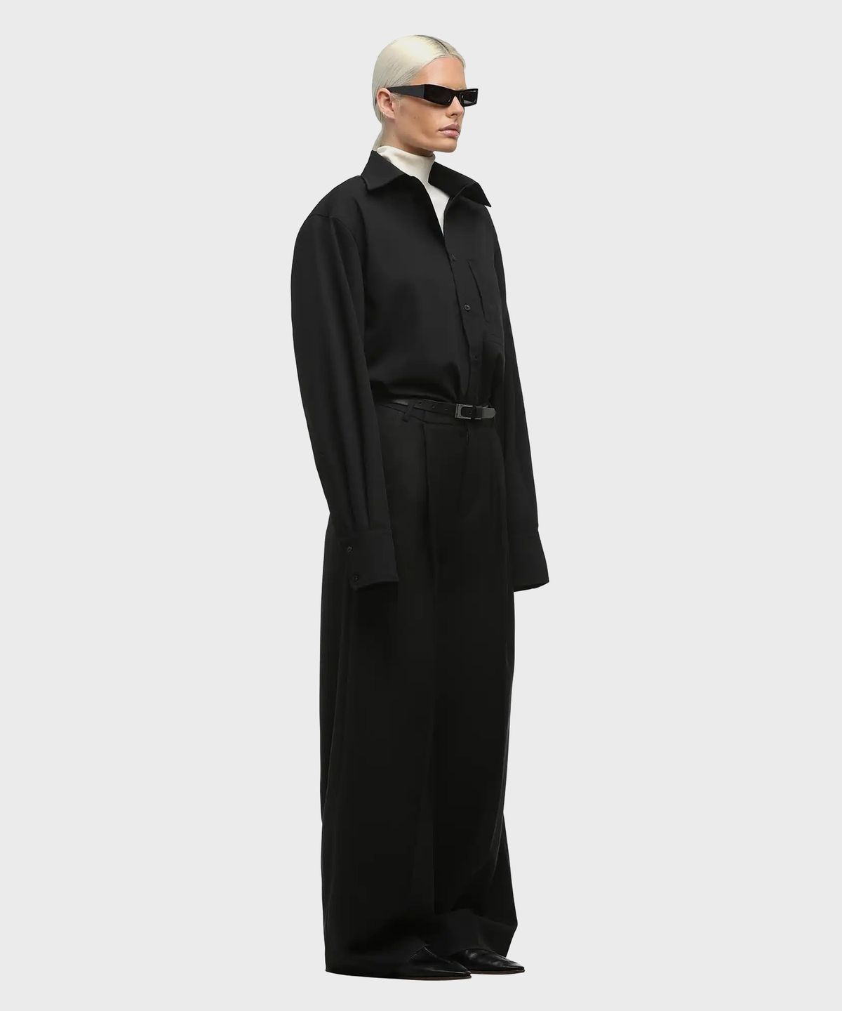 엔타이어 스튜디오(ENTIRE STUDIOS) (U) 클래식 셔츠 블랙 CLASSIC SHIRT BLACK