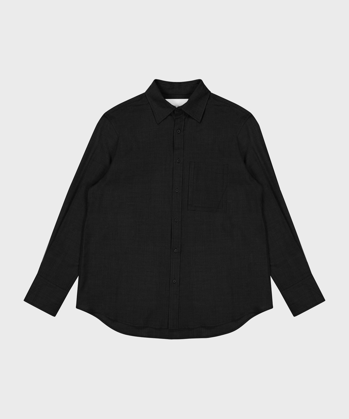 엔타이어 스튜디오(ENTIRE STUDIOS) (U) 클래식 셔츠 블랙 CLASSIC SHIRT BLACK