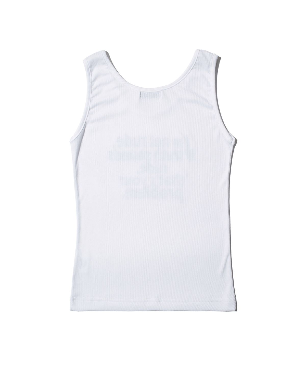 크루치(KRUCHI) RUDE Sleeveless (WHITE) WOMENS