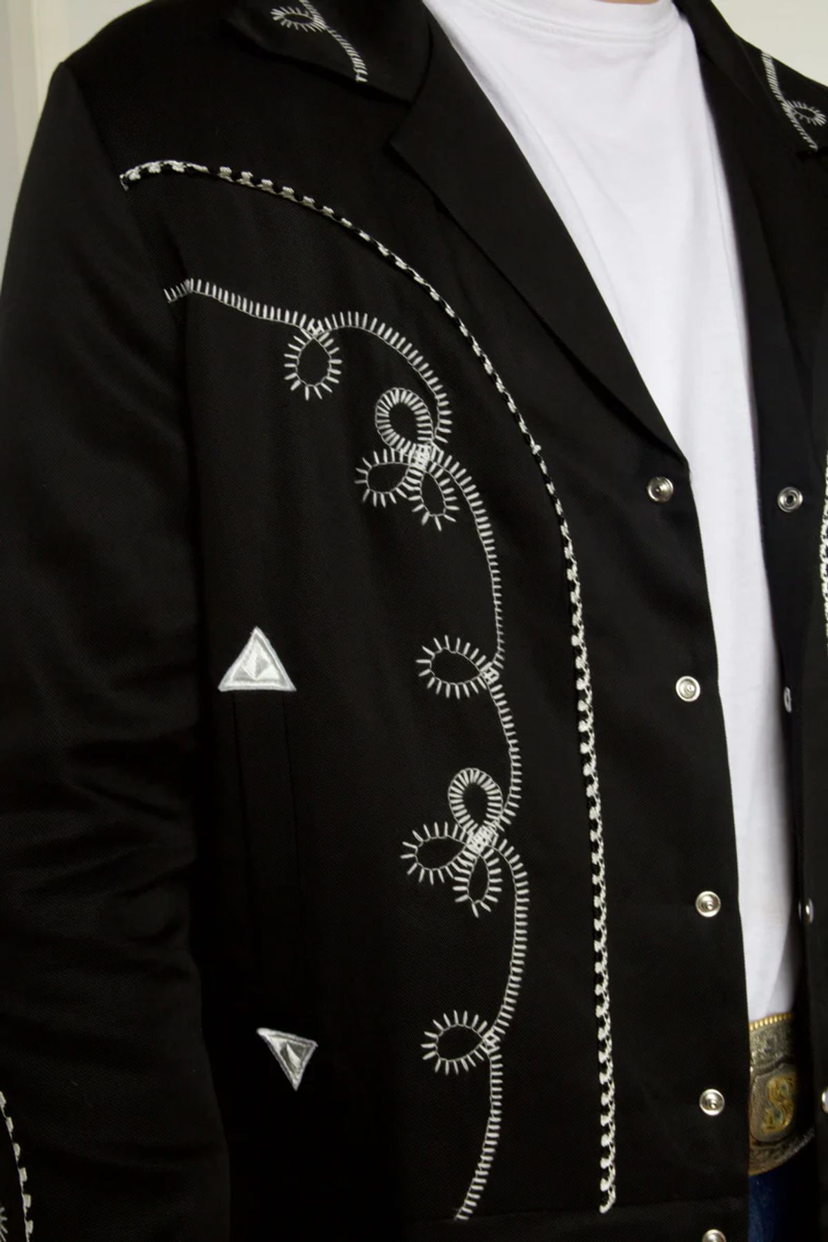 에이치바씨(HBARC) BOLERO MENS JACKET - BLACK/WHITE