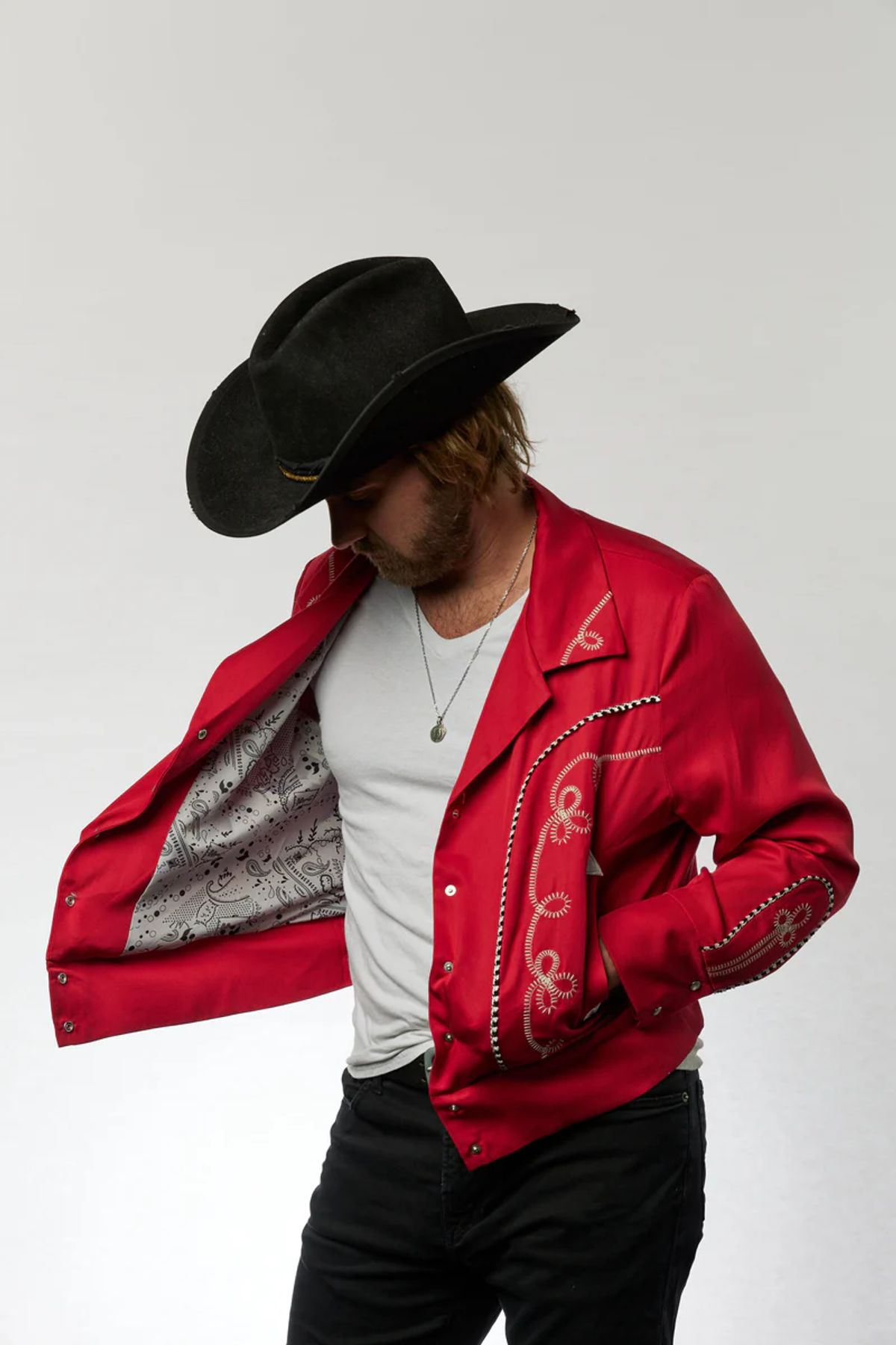 에이치바씨(HBARC) BOLERO MENS JACKET - RED