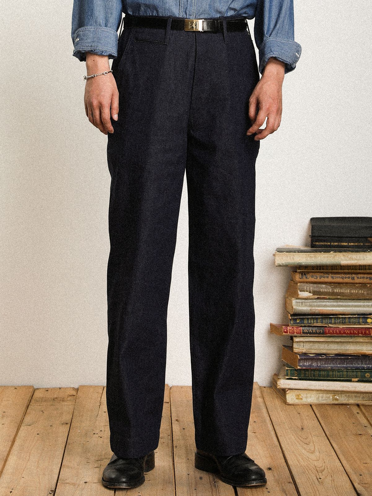 밀리토라(MILITORA) lot. 827 데님 치노 팬츠
