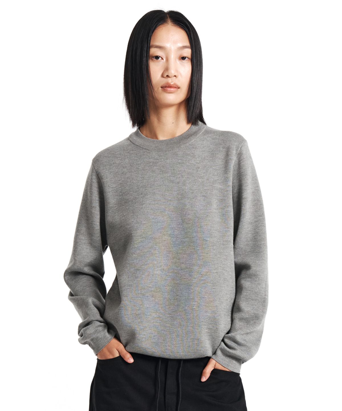 기철(KICHUL) Eclipse Reversible Knit (Grey)