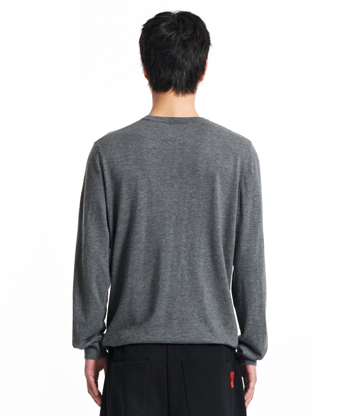 기철(KICHUL) Core Layer Knit Top (Grey)