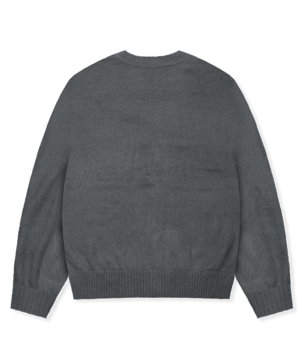 루나키후(RuNaKi'Hu') WXK027 후와후와 루즈핏 가디건 (CHARCOAL)