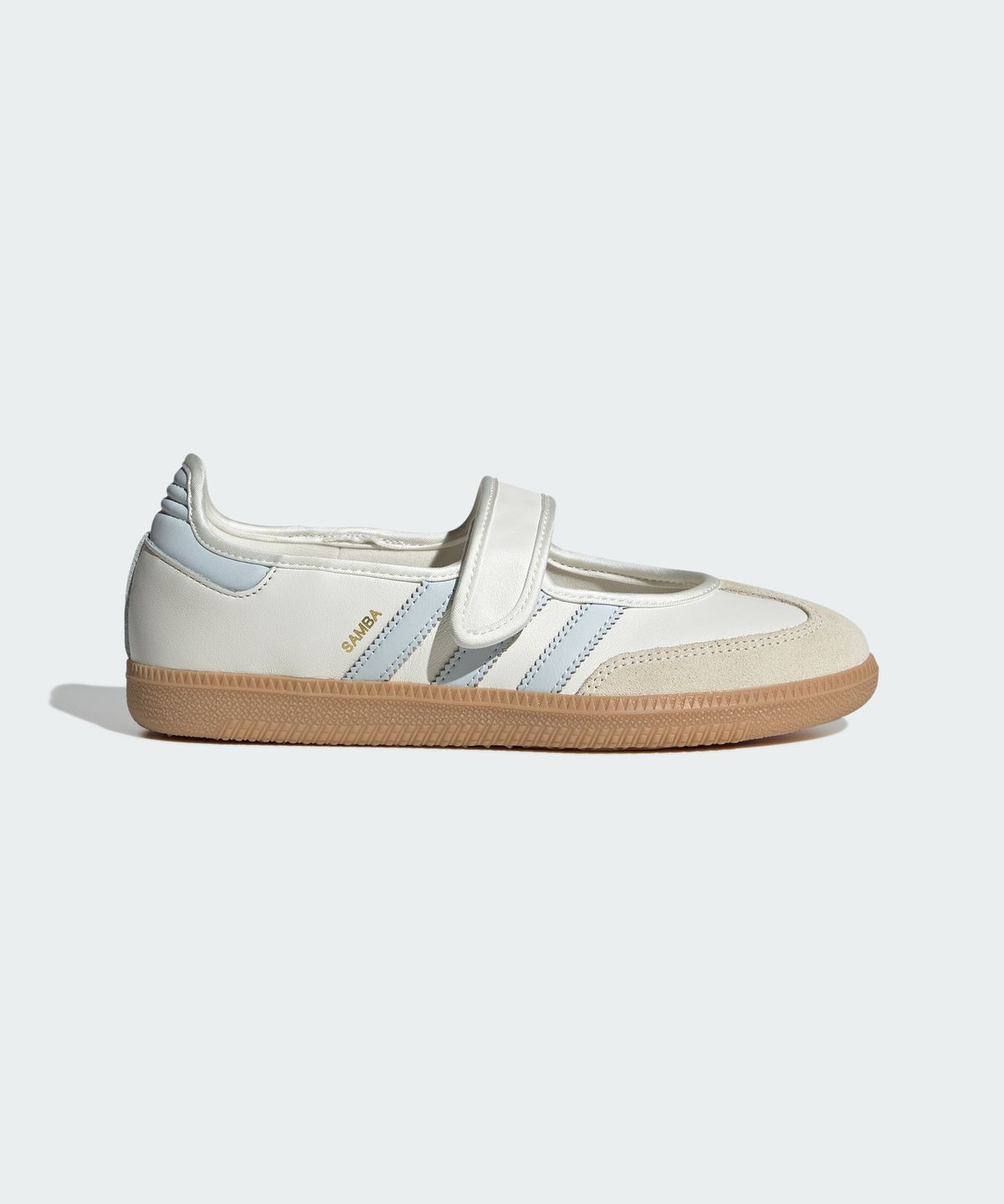 아디다스(ADIDAS) 삼바 제인 - 클라우드화이트:할로블루 / JR7339