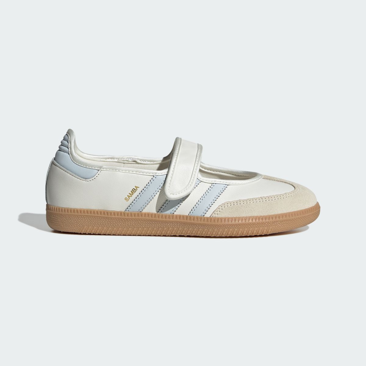 아디다스(ADIDAS) 삼바 제인 - 클라우드화이트:할로블루 / JR7339