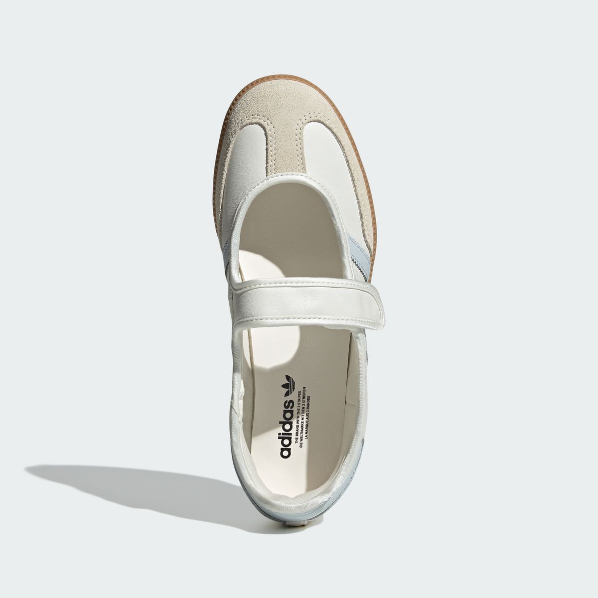 아디다스(ADIDAS) 삼바 제인 - 클라우드화이트:할로블루 / JR7339