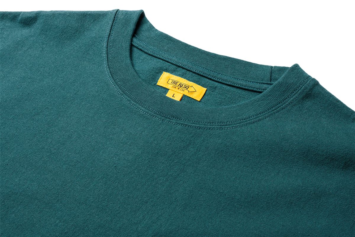 더 레스큐(THE RESQ) YOSEMITE POCKET TEE [TURQUOISE GREEN]