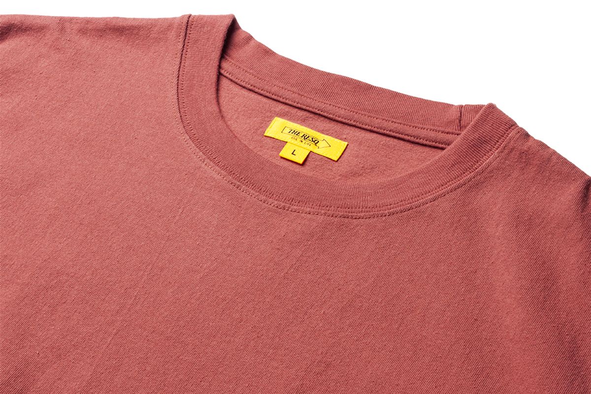 더 레스큐(THE RESQ) YOSEMITE POCKET TEE [CORAL SKY]