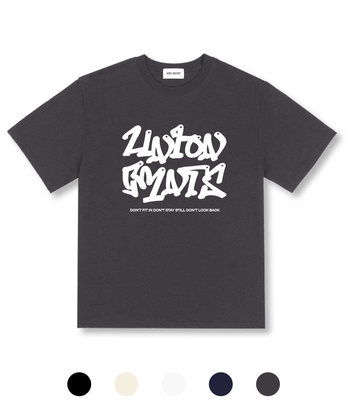 유니온가먼츠(UNION GARMENTS) 메리아로고 오버핏 반팔 티셔츠 5 COLOR