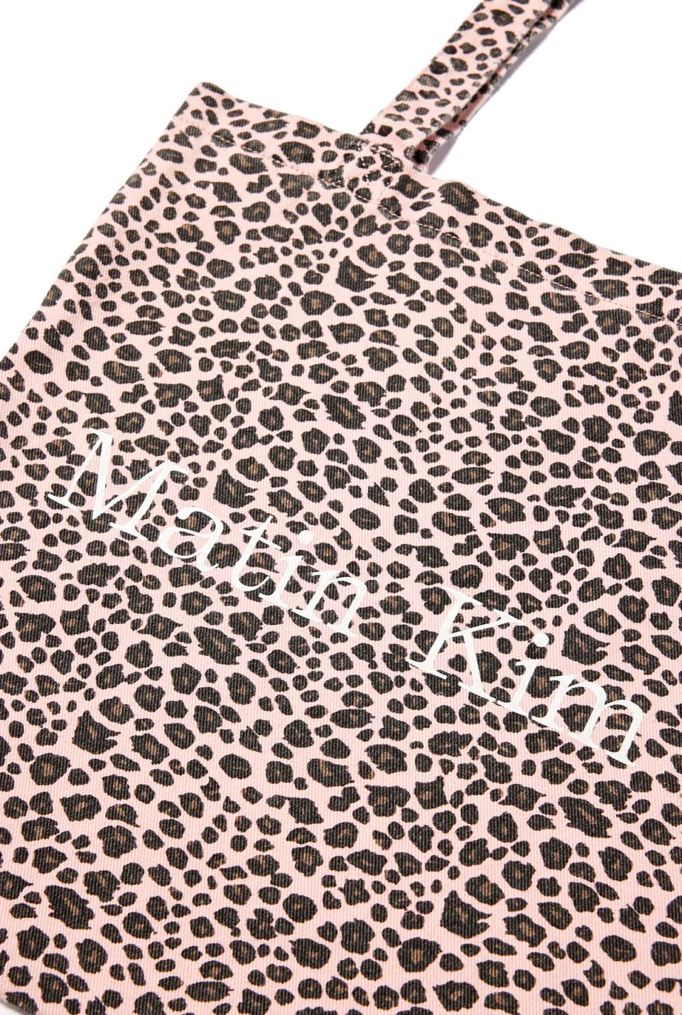 MUSINSA公式 | MATIN KIM MATIN LEOPARD ECOBAG IN PINK