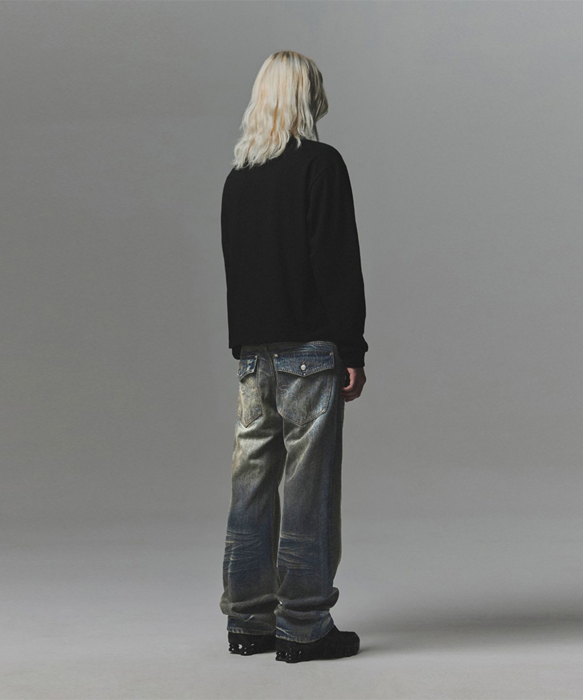 낫포너드(NOT4NERD) Snake Hotfix Long Sleeve - Black