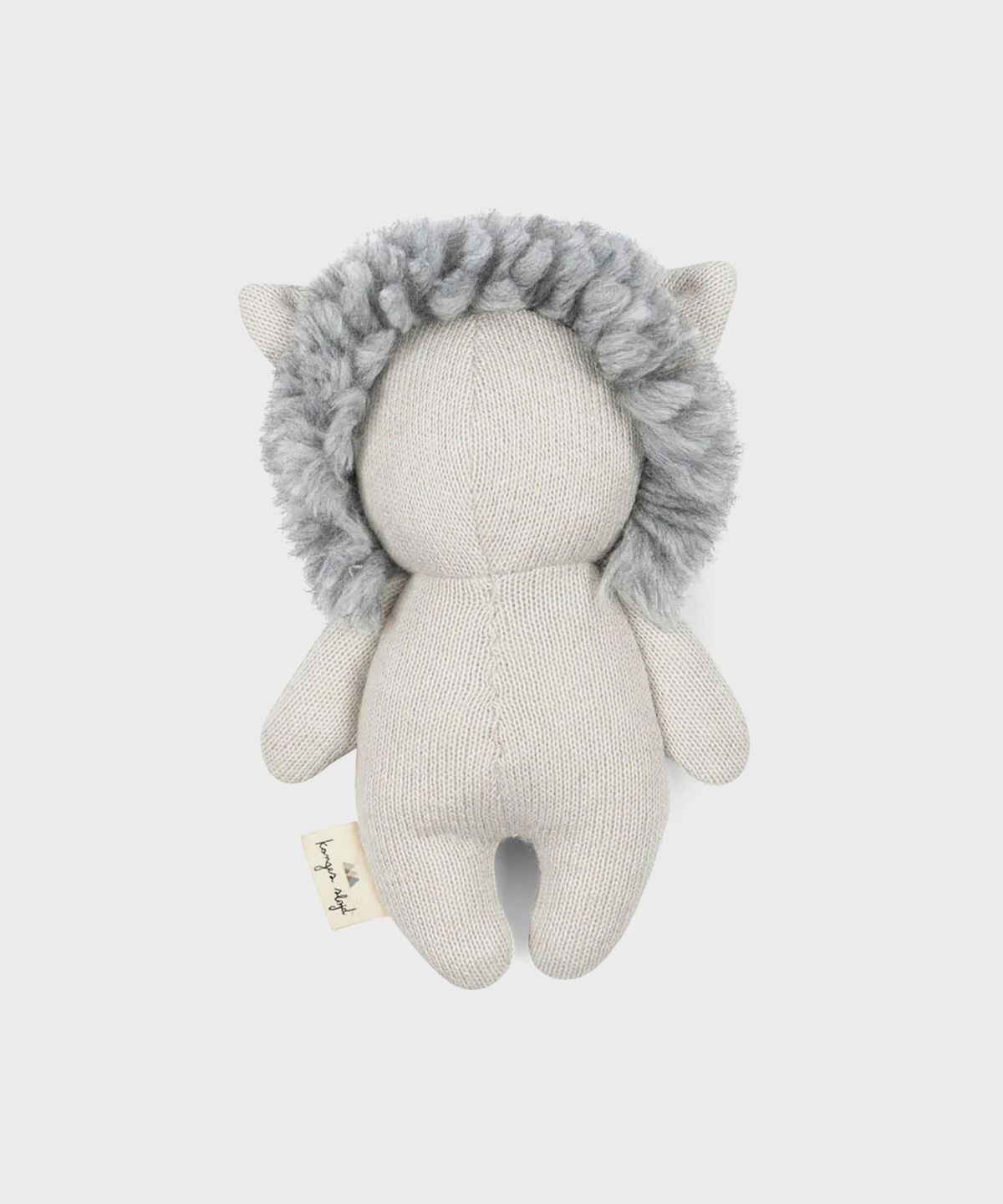 콩제슬래드(KONGESSLOEJD) 미니 사자 아기 애착인형 Grey