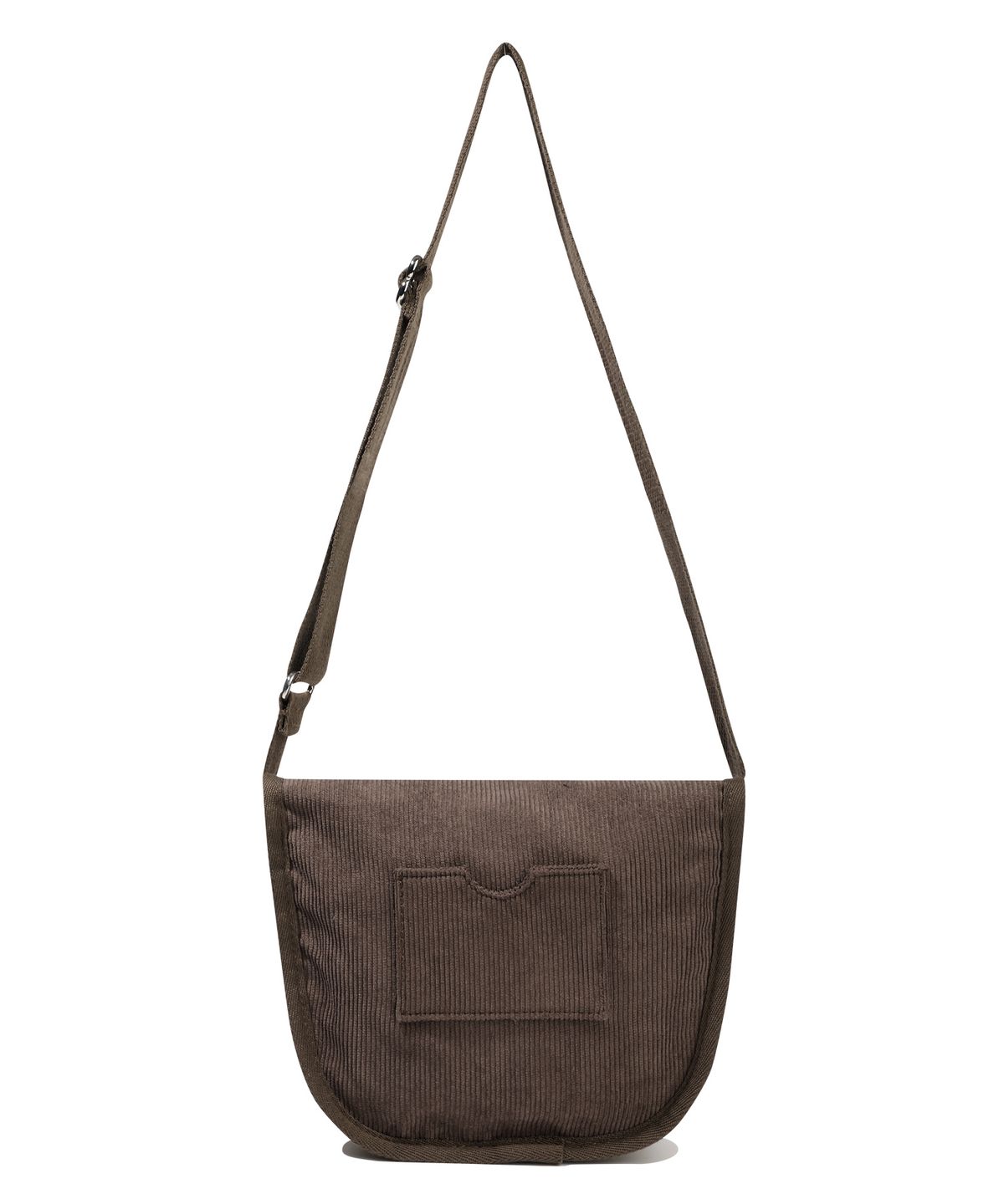 낫포너드(NOT4NERD) 4 Symbol Stud Corduroy Mini Cross Bag - Brown