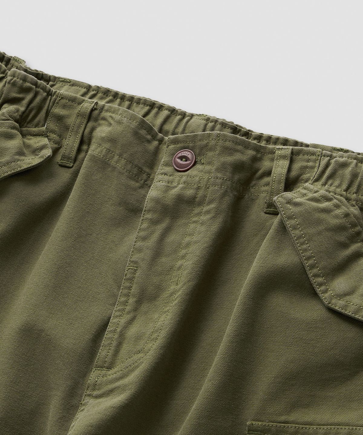 필프(PEALP) Washed Oxford Cargo Pants 4(Khaki)