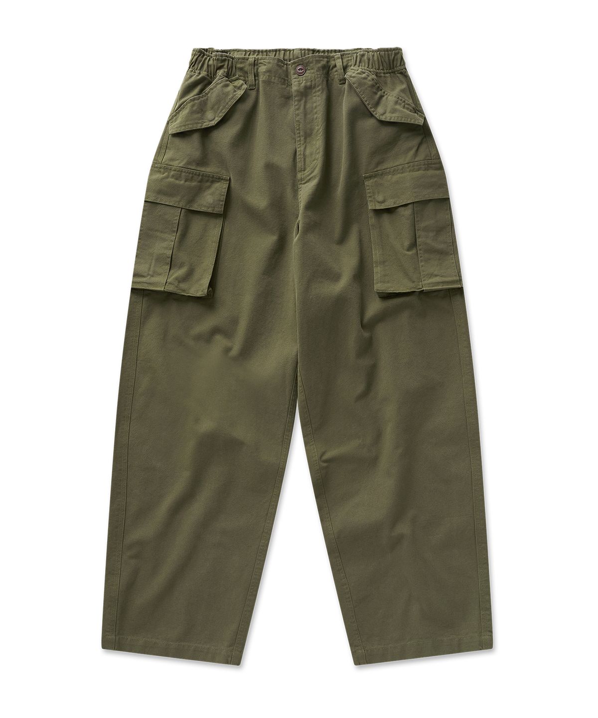 필프(PEALP) Washed Oxford Cargo Pants 4(Khaki)
